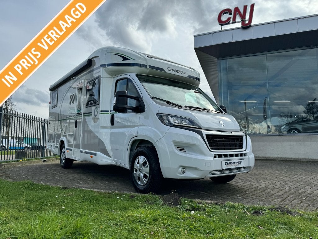 Chausson Etape Line 724 NIEUW, Caravans en Kamperen, Campers, Ringverwarming, 7 tot 8 meter, Buitenlamp, Koelkast