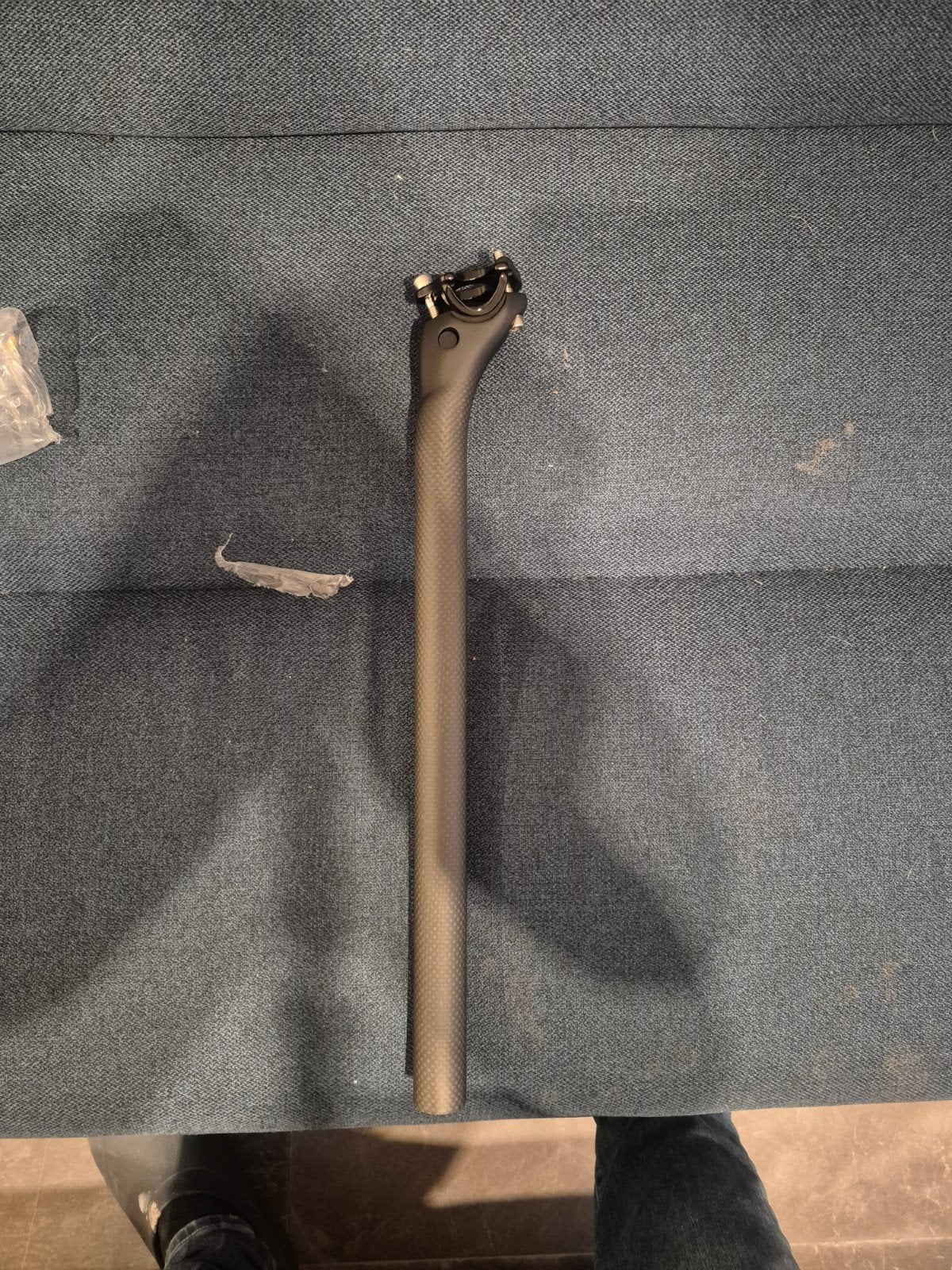 Carbon zadelpen 27,2mm, 25mm offset, Nieuw, Ophalen of Verzenden, Carbon, Gravelbike