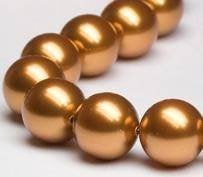 Swarovski 5810 Copper Crystal Parel 6mm 20 Stuk, Ophalen of Verzenden, Nieuw, Kraal
