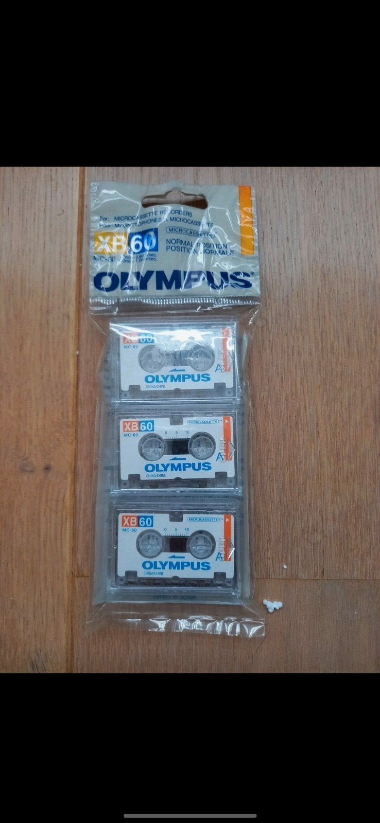 Olympus Microcassette XB60 - Nieuw in verpakking (3 stuks), Ophalen of Verzenden
