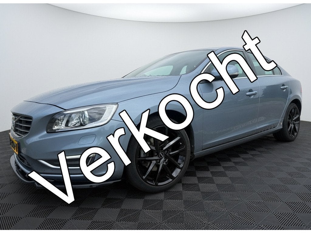 Volvo S60 2.0 T3 Nordic+ Luxury-line, Schuifdak | Leer | Tre, Auto's, Volvo, 4 cilinders, 1969 cc, Blauw, S60