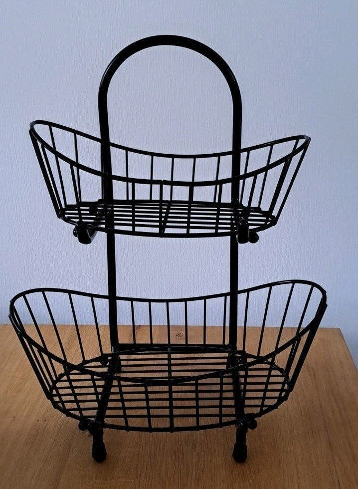 Fruitmand 2 laags
Zwart, Ophalen
