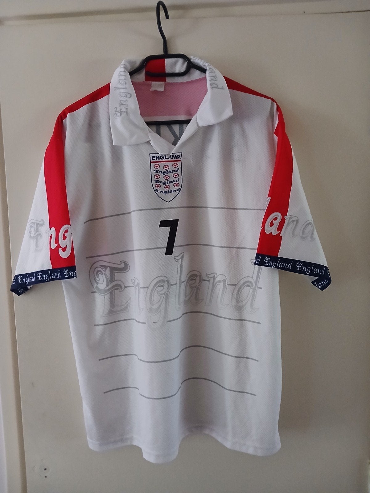Engeland voetbalshirt Beckham #7 - Maat L, Ophalen of Verzenden