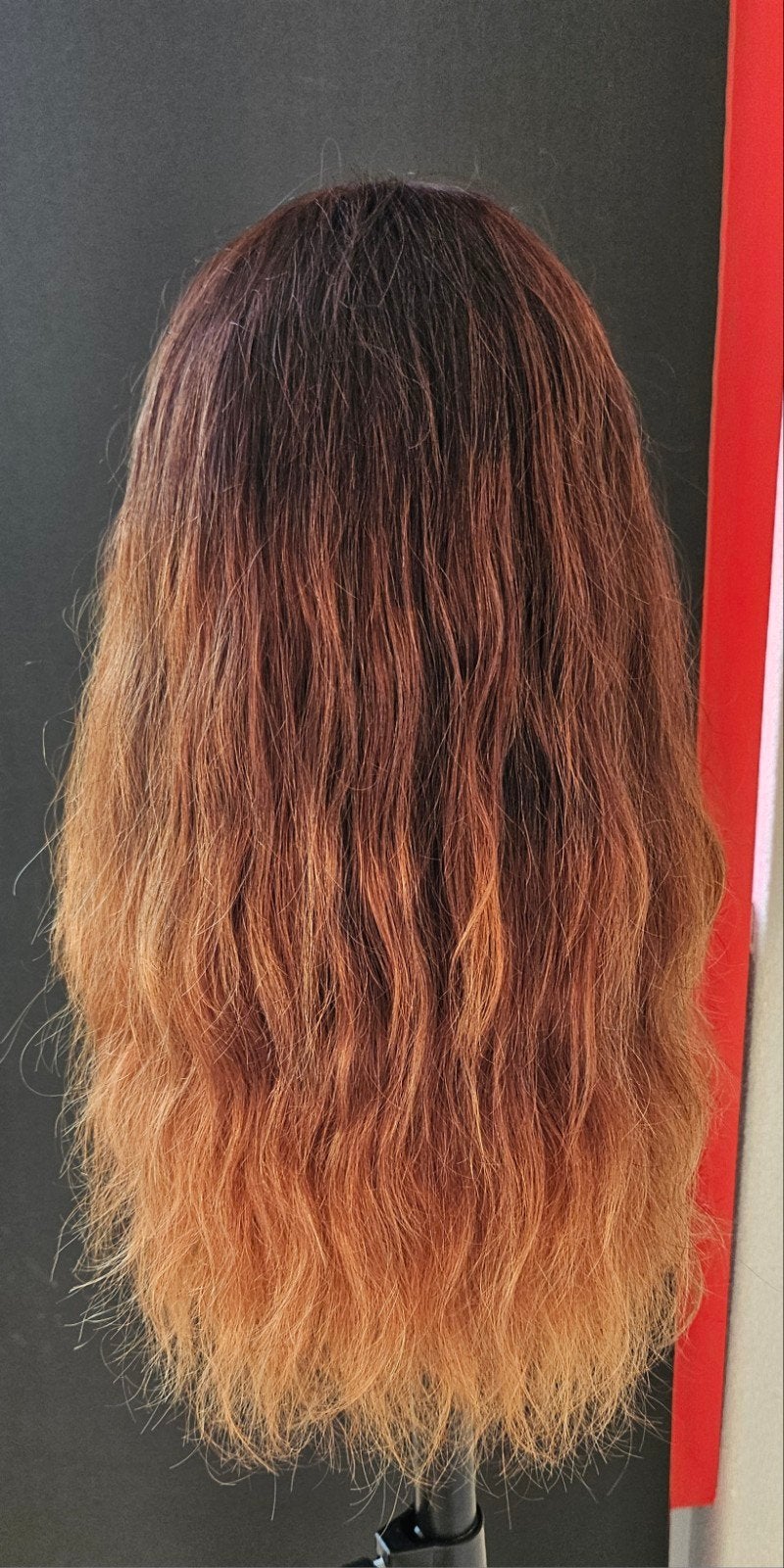 haarstuk 100% echt haar, Ophalen of Verzenden, Zo goed als nieuw, Pruik of Haarverlenging