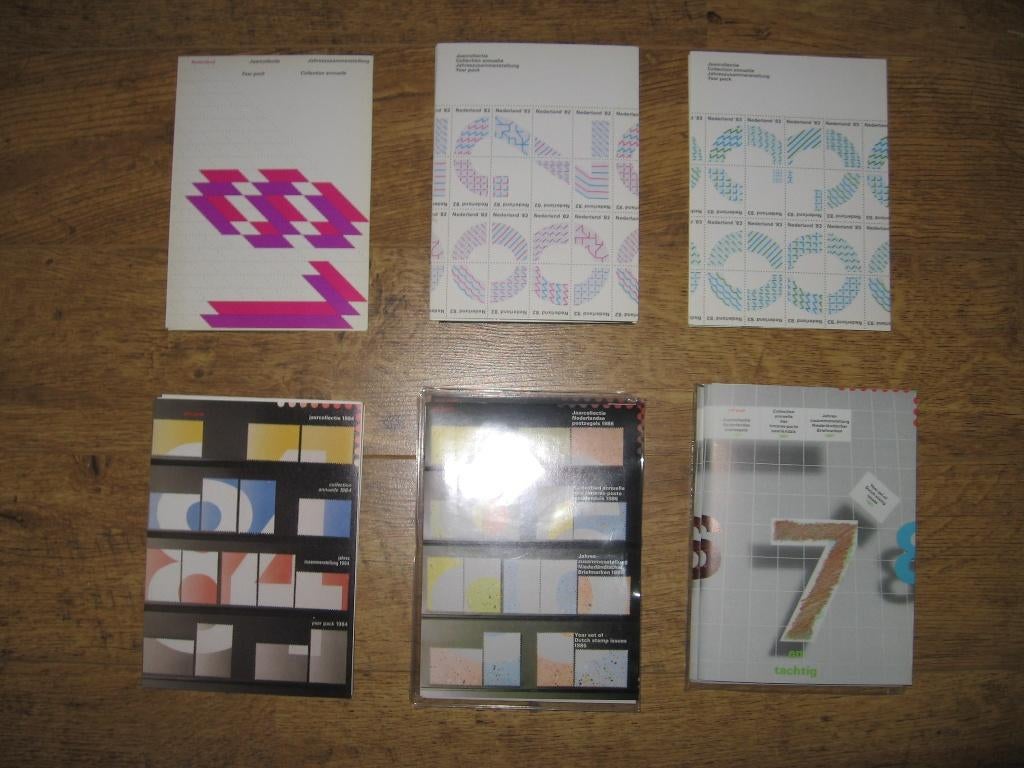 Nederland Jaarcollecties uit de jaren 1977- 2000, Postfris., Verzenden, Nederland