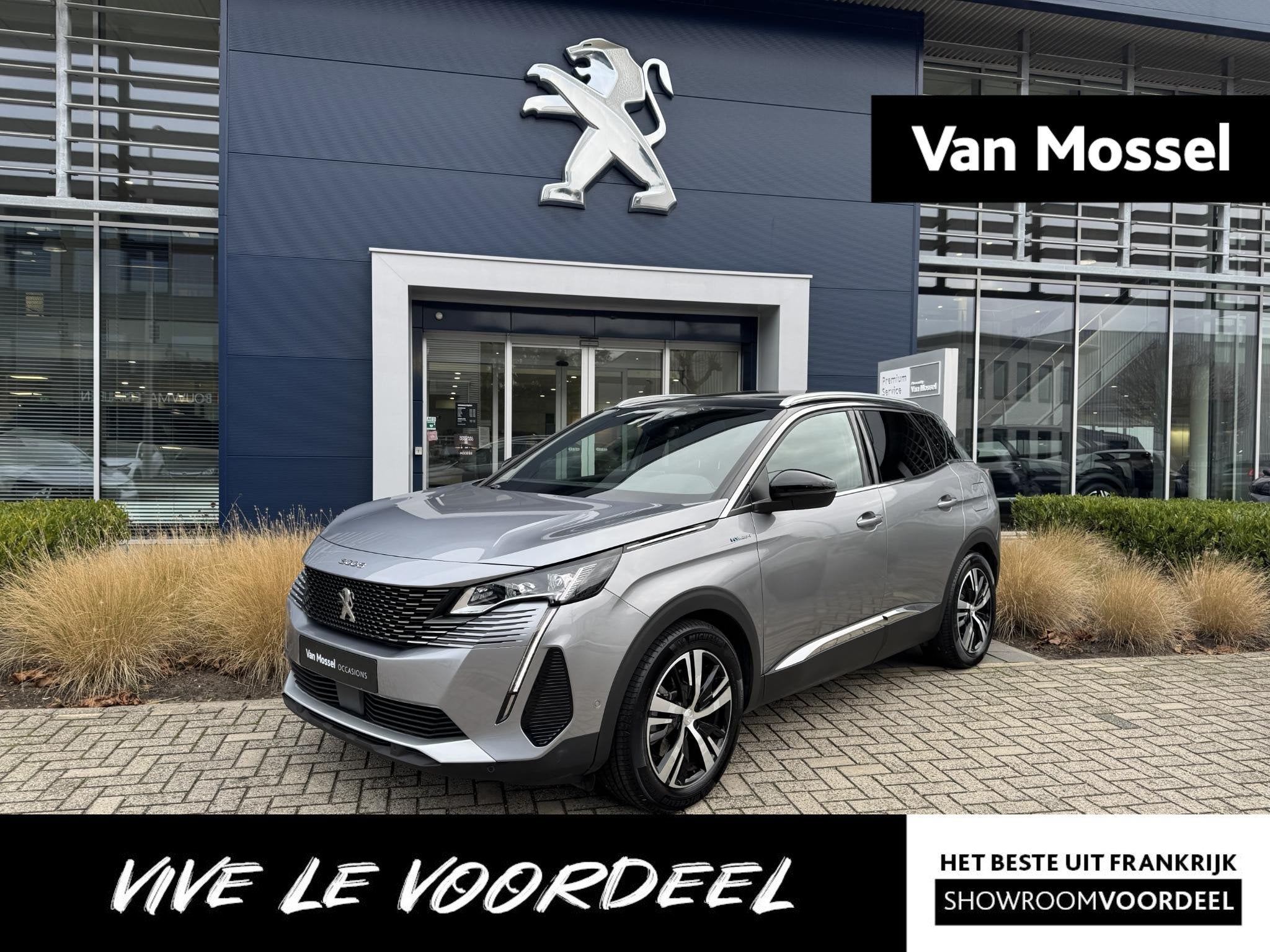 Peugeot 3008 1.6 HYbrid4 300 GT I Panoramadak l 4x4, Auto's, Peugeot, Automaat, 12 maanden, Euro 6, 4 cilinders
