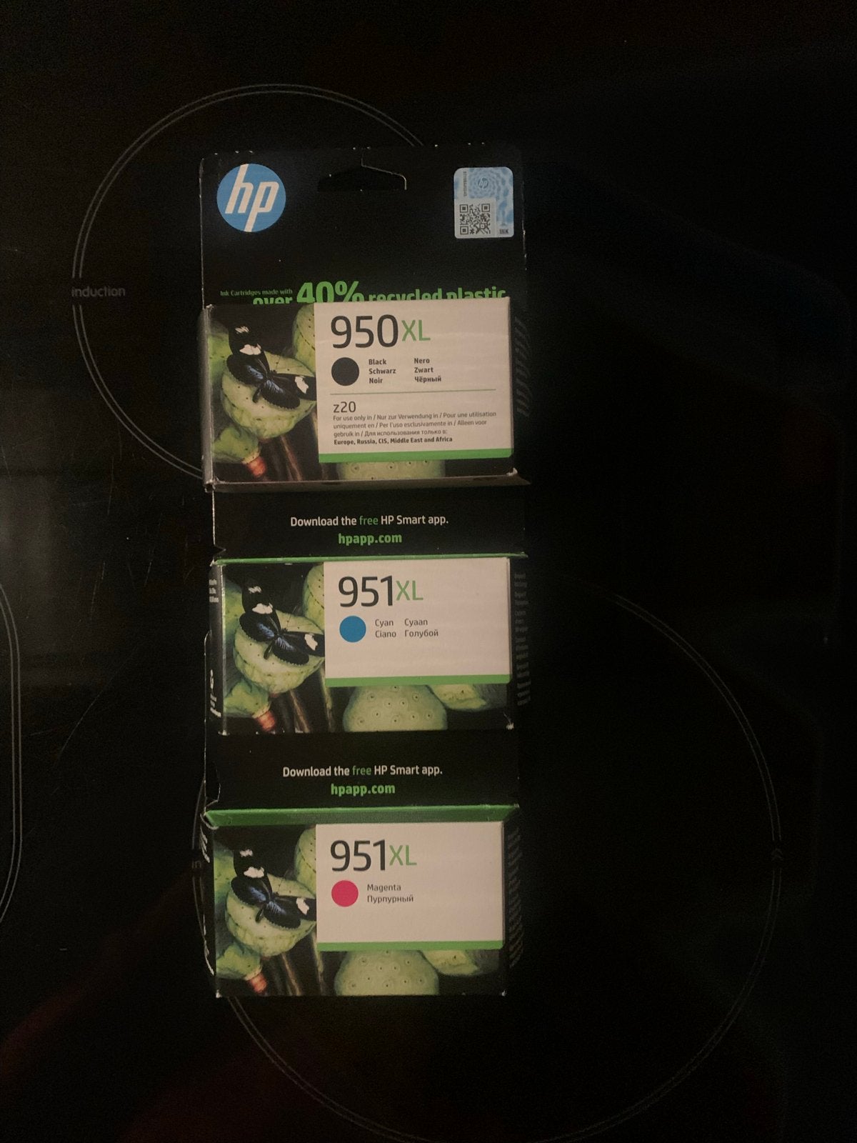 HP 950XL & 951XL inktpatronen (origineel & 123inkt), Ophalen of Verzenden, Zo goed als nieuw, Cartridge