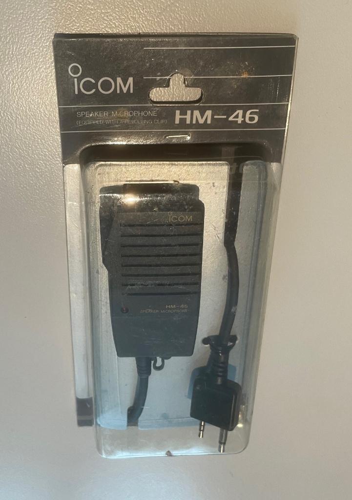 Icom HM46 Speaker-Microphone, Ophalen of Verzenden, Nieuw