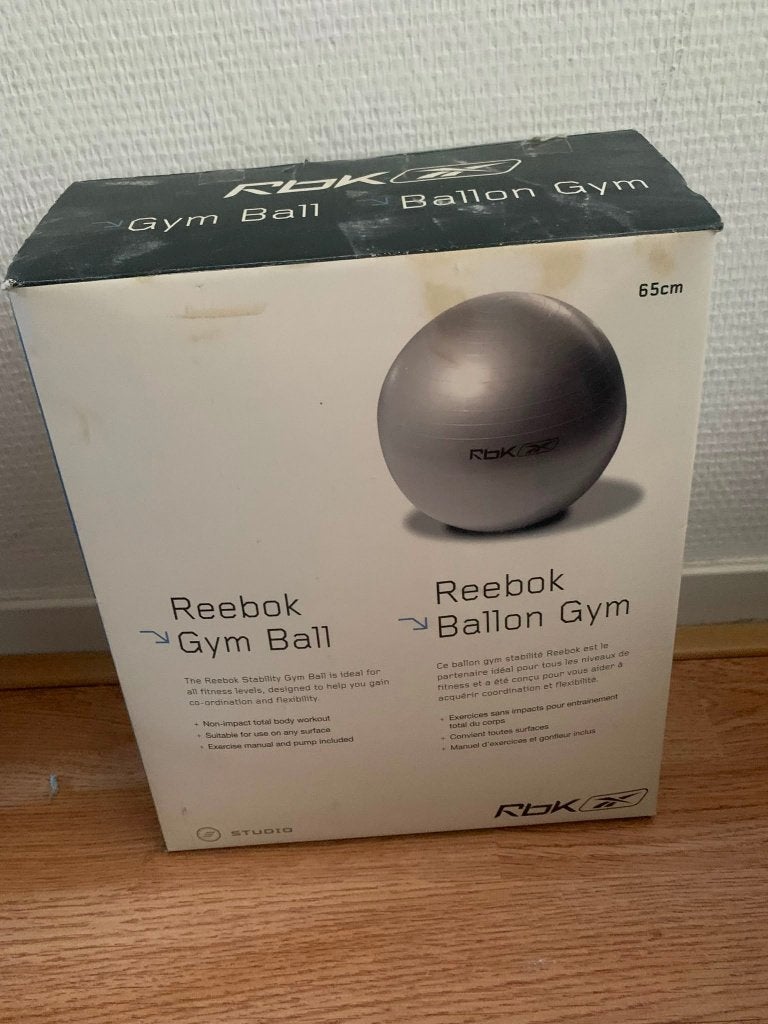 Reebok gymball, Ophalen, Nieuw, Buik, Overige typen