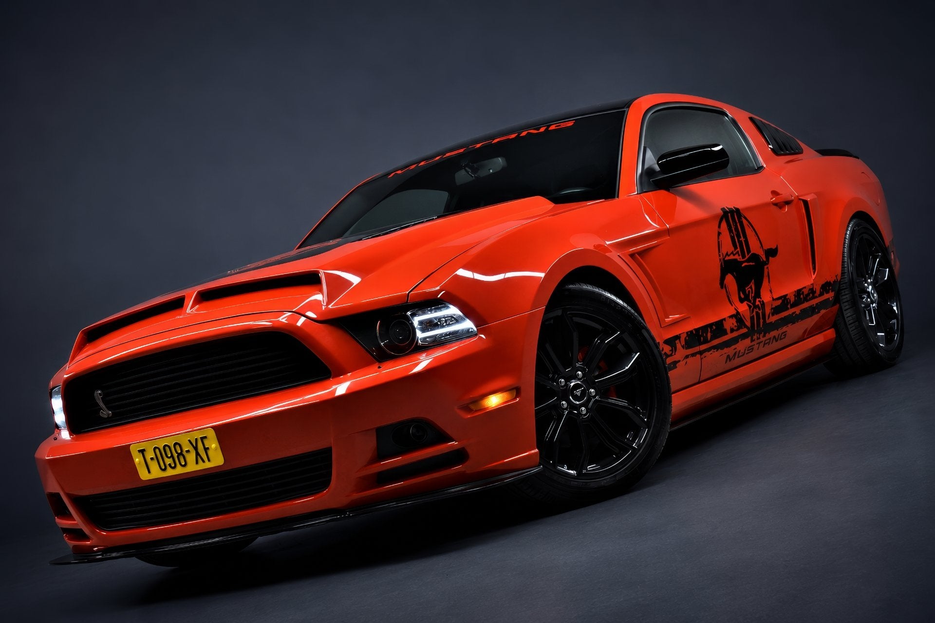 Ford Mustang 3.7 V6 309pk Automaat Xenon/Led/Leer/Airco/Blue, Automaat, Achterwielaandrijving, Gebruikt, 3726 cc
