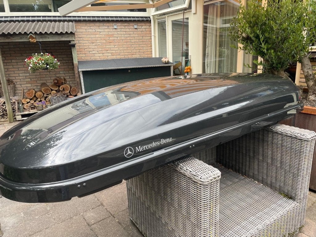 Mercedes-Benz XL dakkoffer – 450 liter – incl. bevestiging, Auto diversen, Ophalen, Zo goed als nieuw