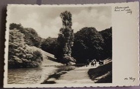 Den Haag Scheveningsche Bosch met Waterpartij, Ophalen of Verzenden, Voor 1920, Gelopen, Noord-Brabant