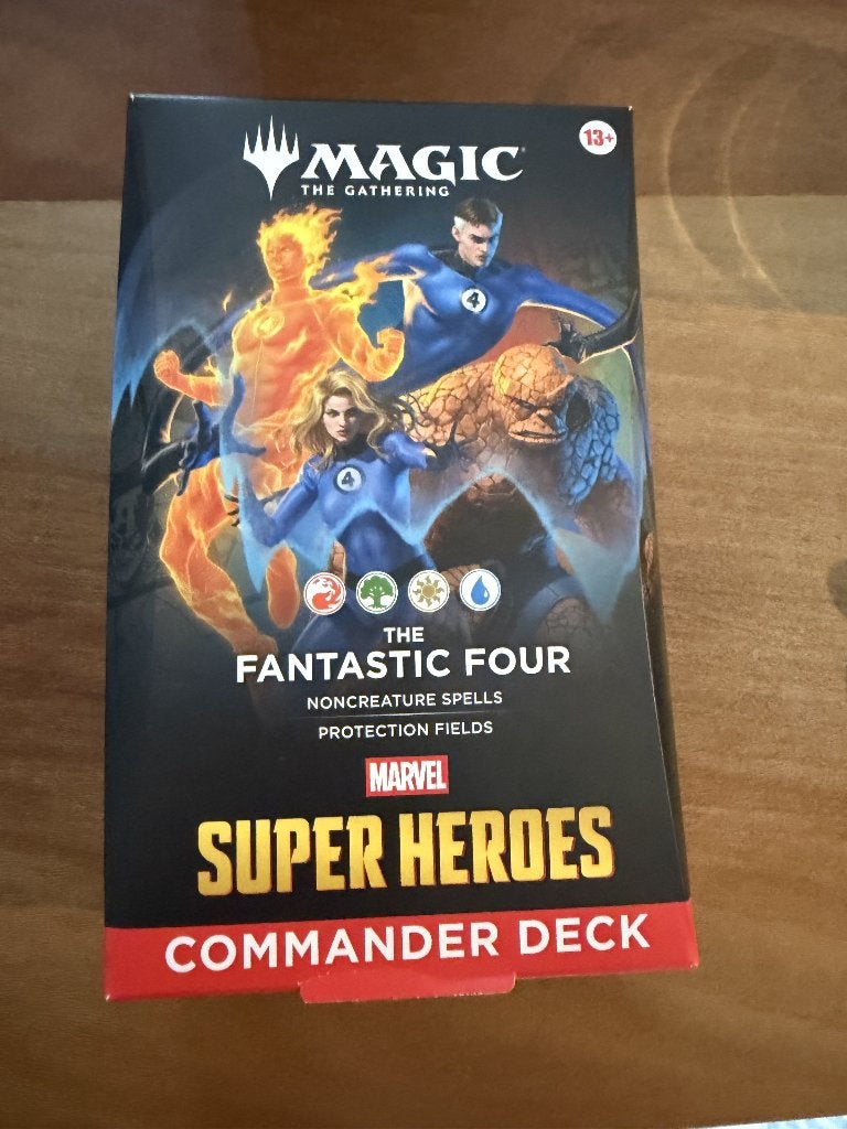 Fantastic 4 commander pre-con deck MTG, Verzenden, Nieuw, Speeldeck