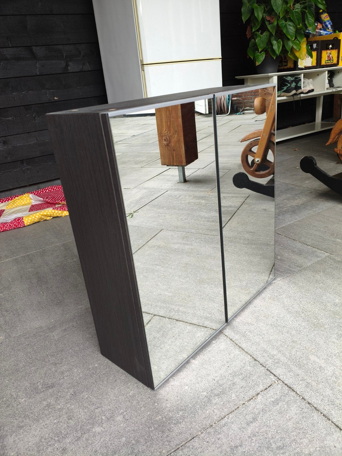 Spiegelkast badkamer in zeer goede staat, Ophalen, 50 tot 100 cm, Minder dan 25 cm, Minder dan 100 cm