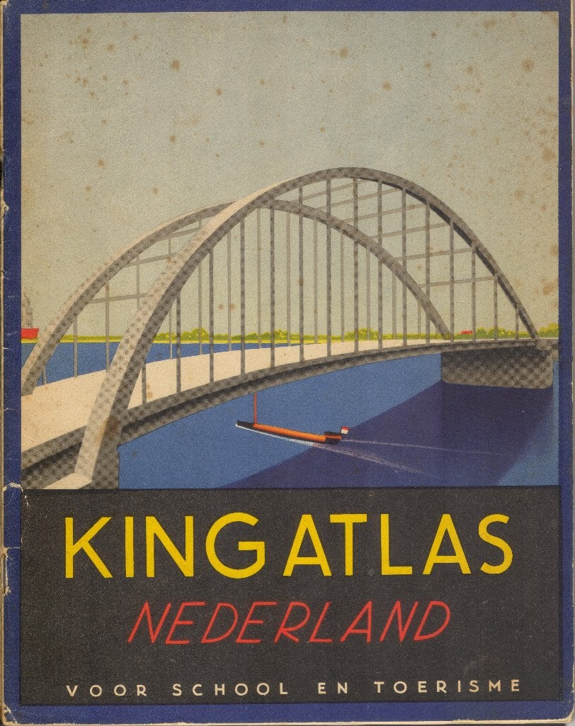 King Atlas Nederland voor school en toerisme, Gelezen, Overige atlassen, Ophalen of Verzenden, 1800 tot 2000