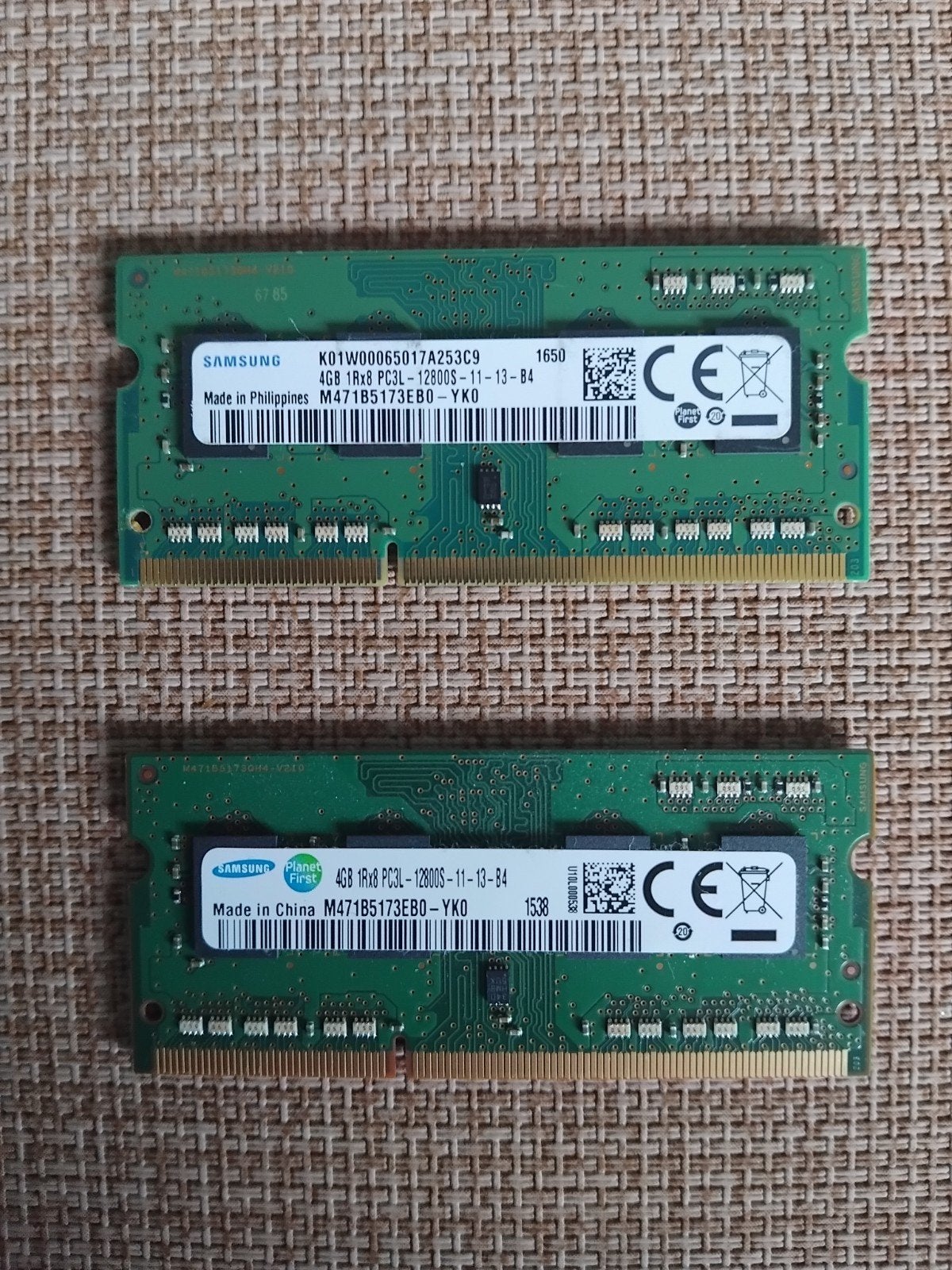 Samsung 8GB DDR3L RAM (2x4GB) 1600MHz Laptop, Computers en Software, RAM geheugen, Ophalen of Verzenden, DDR3, Laptop