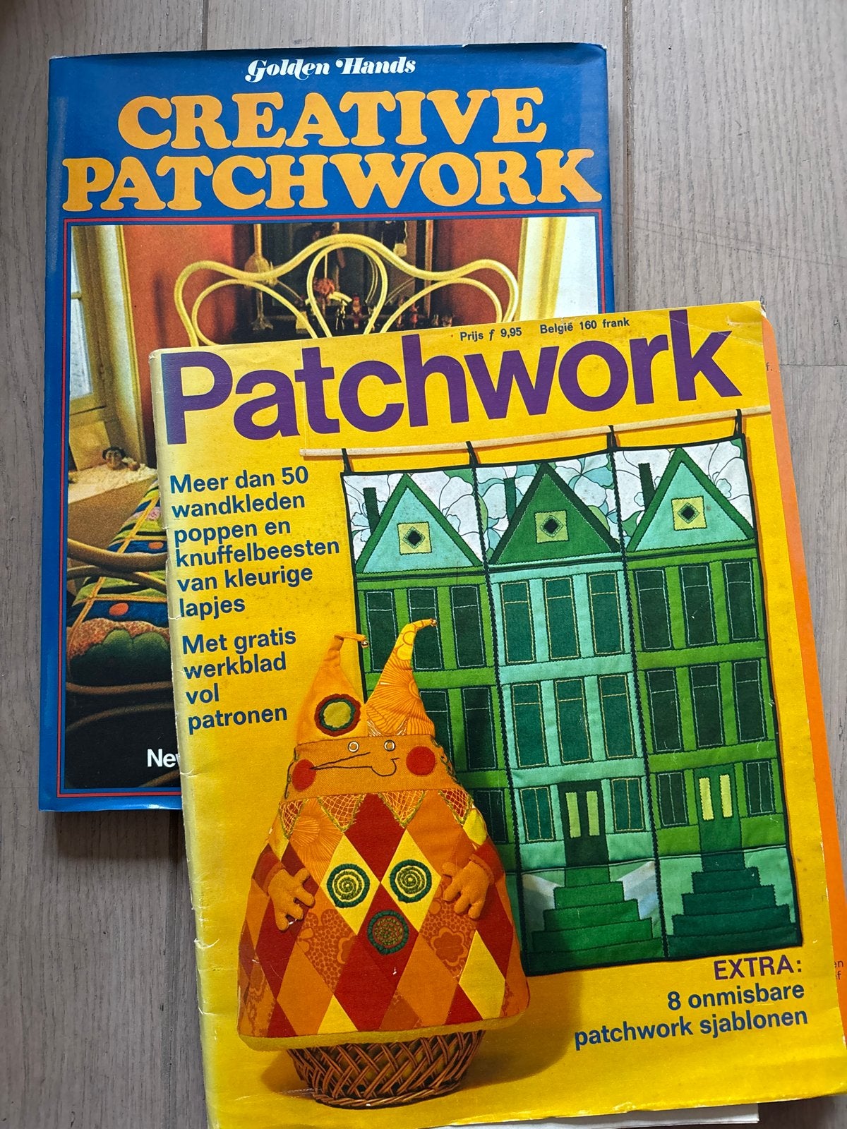 Patchwork boeken: Engels en Nederlands tijdschrift, Ophalen of Verzenden, Gelezen, Borduren en Naaien