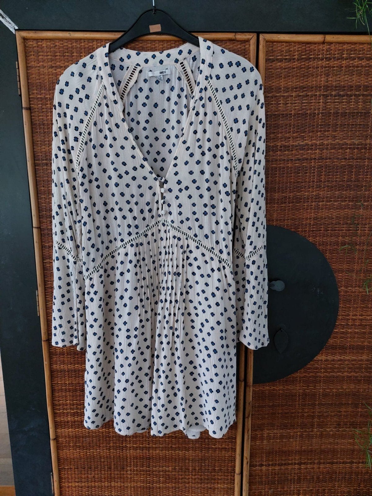 zgan superleuke jurk Amuse mt M, Kleding | Dames, Ophalen of Verzenden, Zo goed als nieuw, Maat 38/40 (M)