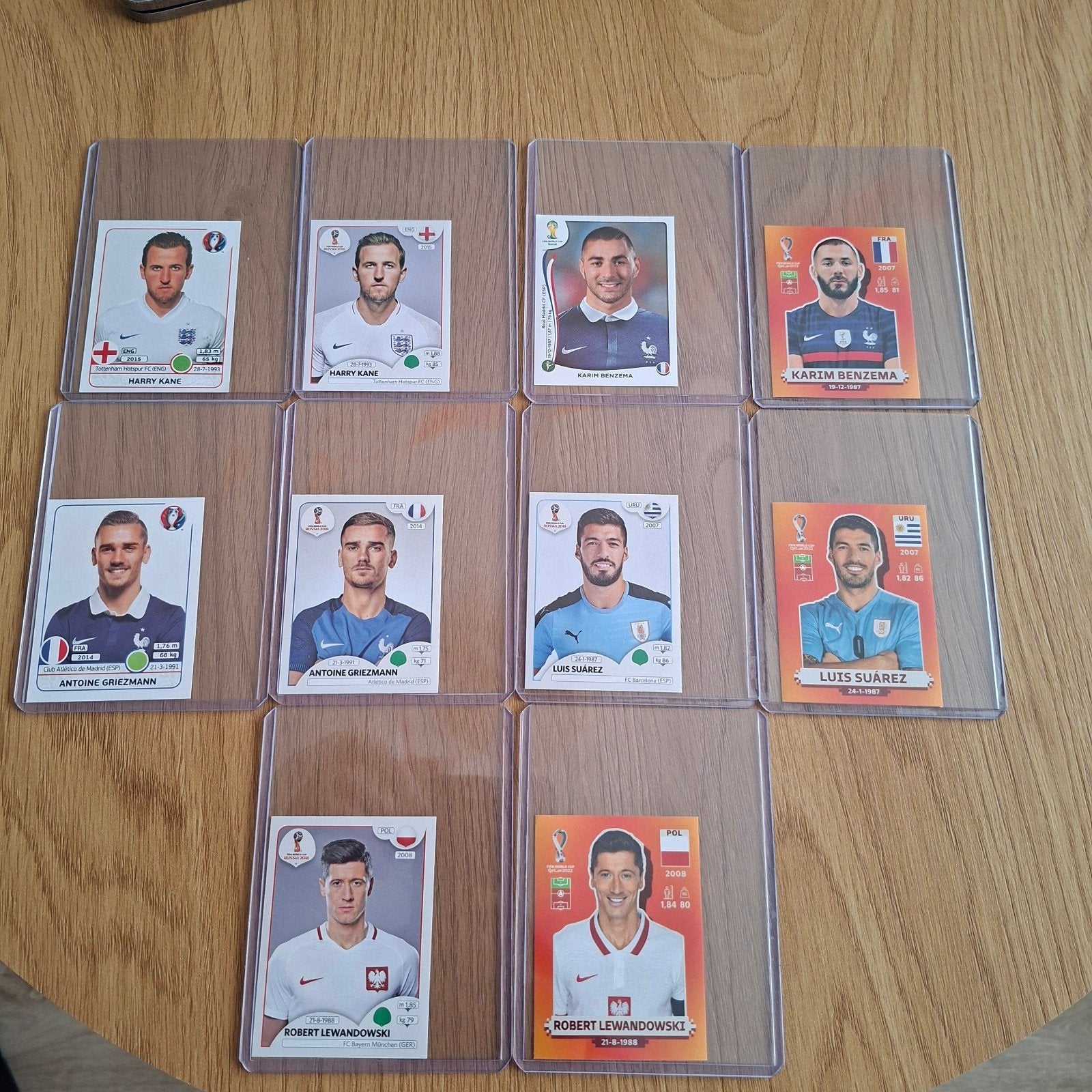 Panini plaatjes topspitsen., Verzenden, Zo goed als nieuw, Meerdere stickers