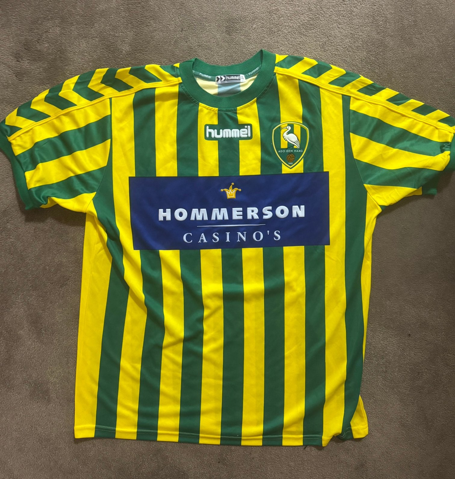 ADO Den Haag Matchworn Shirt Edson, Ophalen of Verzenden, Zo goed als nieuw, Overige binnenlandse clubs, Shirt