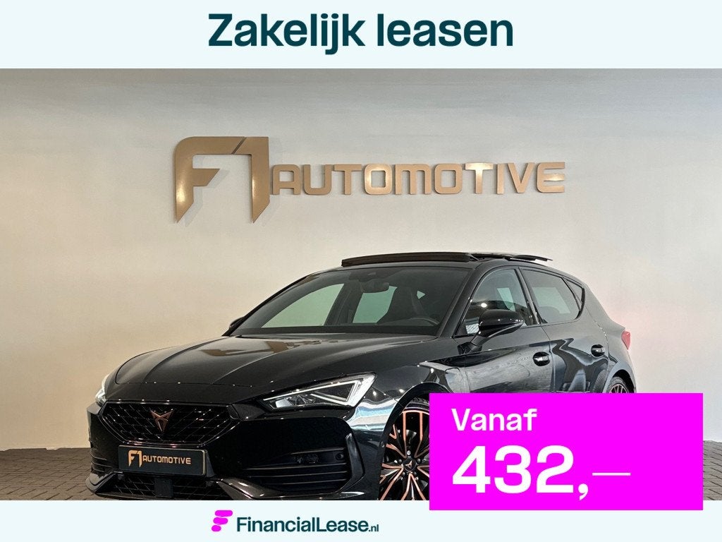 Cupra Leon 1.4 e-Hybrid VZ Business Pano|Sfeer|Camera|Keyles, Auto's, Cupra, Bedrijf, Lease, Financial lease, Leon, ABS, Achteruitrijcamera