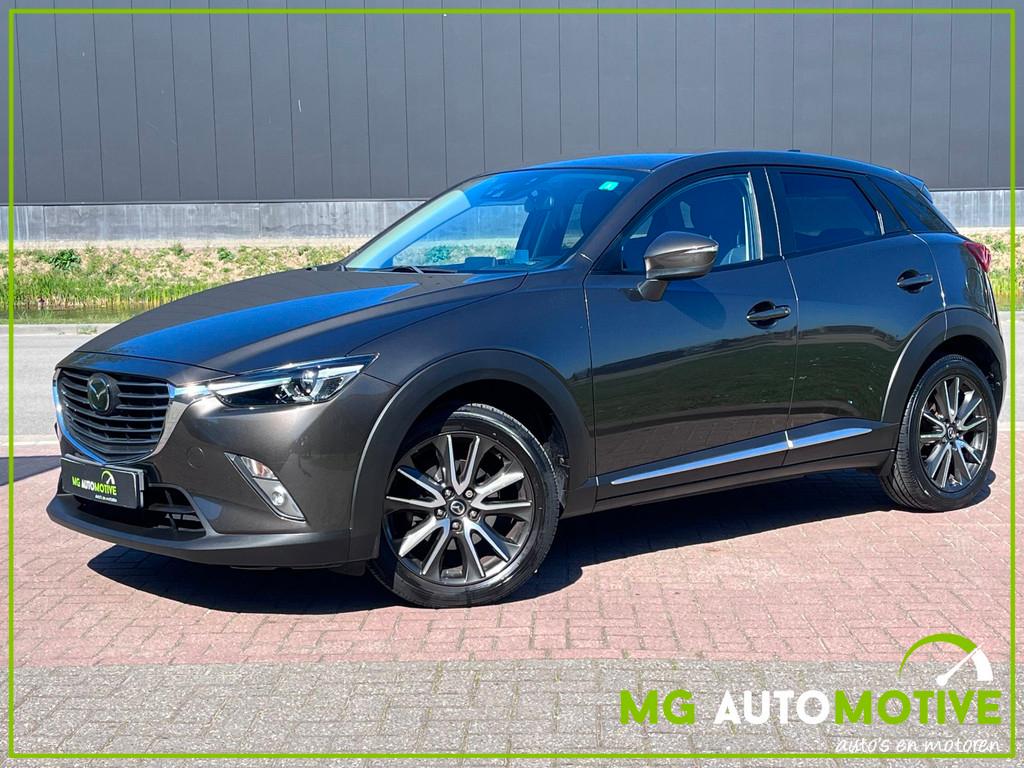 Mazda CX-3 2.0 SkyActiv-G 120 GT-M | LEDER | NAVI | HEAD UP, 1998 cc, 4 cilinders, Bruin, SUV of Terreinwagen