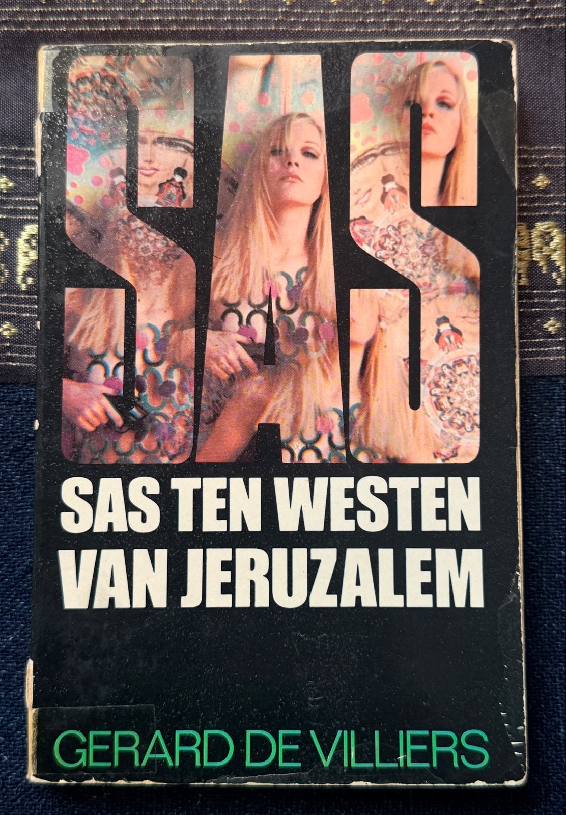SAS Ten Westen Van Jeruzalem - Gerard de Villiers, Boeken, Ophalen of Verzenden, Gelezen, Europa overig