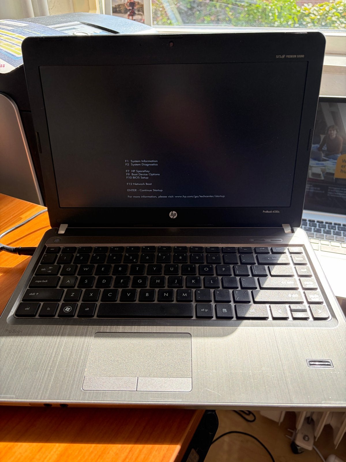 HP ProBook 4330s werkend, voor onderdelen, hobbyist, Gebruikt, HDD, 2 tot 3 Ghz, Qwerty