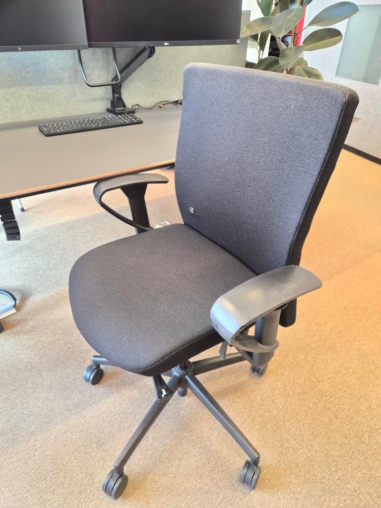 Gebruikte Bureaustoel, Ophalen, Gebruikt, Zwart, Bureaustoel