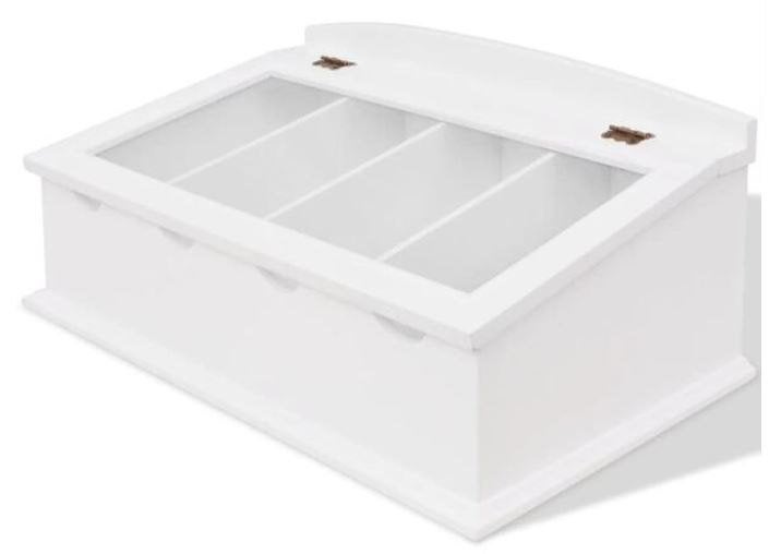 Besteklade sieradenkast MDF wit barok stijl GRATIS BEZORGD!, Overige typen, Verzenden, Hout, Nieuw
