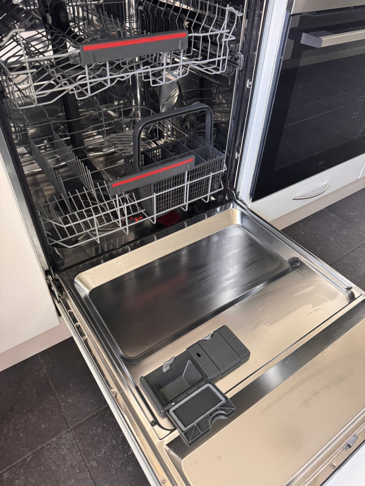 AEG Inbouw vaatwasser ZGAN, Ophalen, Minder dan 85 cm, Eco programma, Zo goed als nieuw