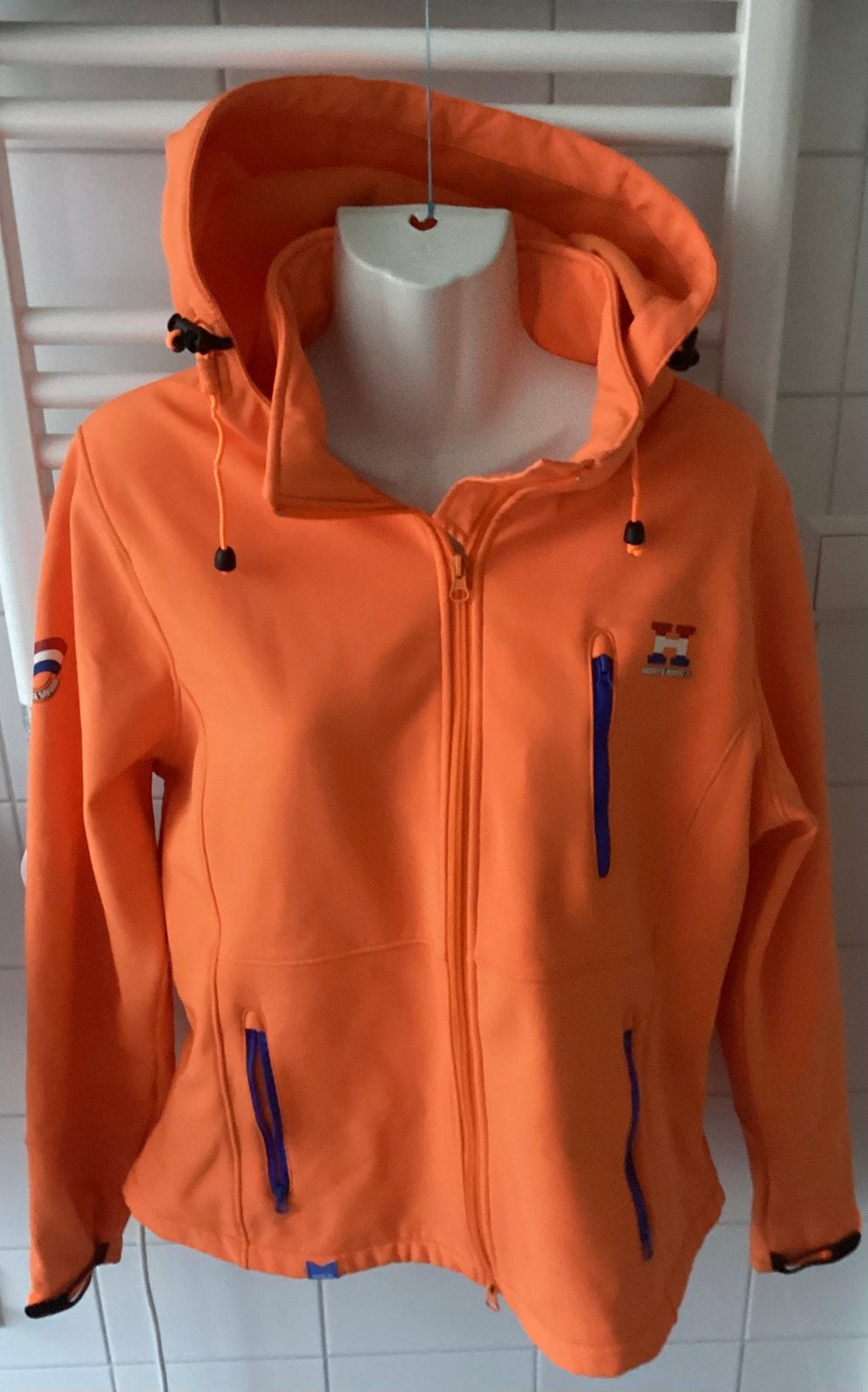 HARRY’S HORSE ,prachtig gevoerd JASVEST !!! ZGAN !! MAAT XL, Dieren en Toebehoren, Paardrijkleding, Oranje, Ademend, Ophalen of Verzenden