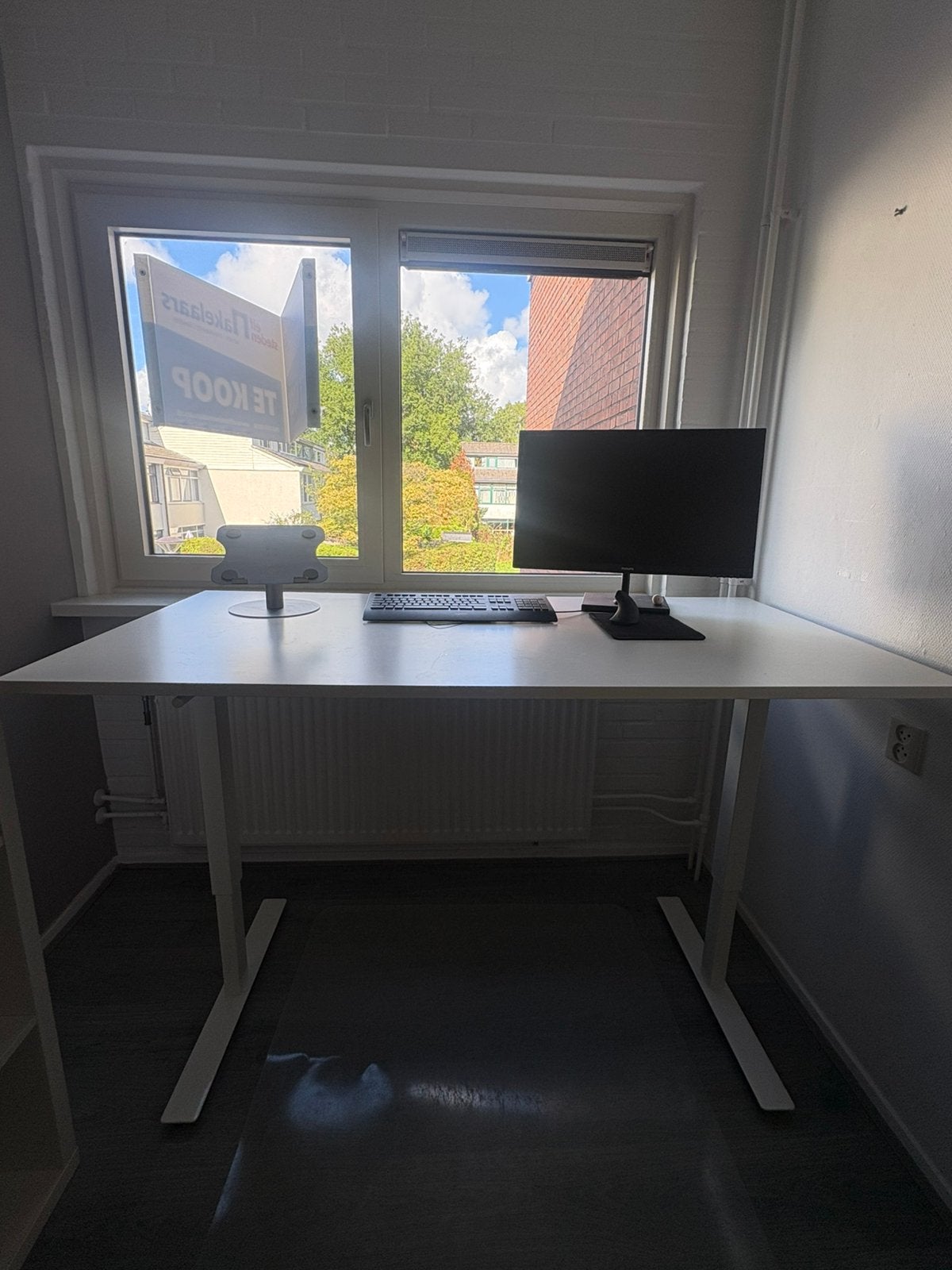 Ikea zit/stabureau Skarsta serie, Ophalen, Zit-sta bureau, 160 cm, Spaanplaat of MDF
