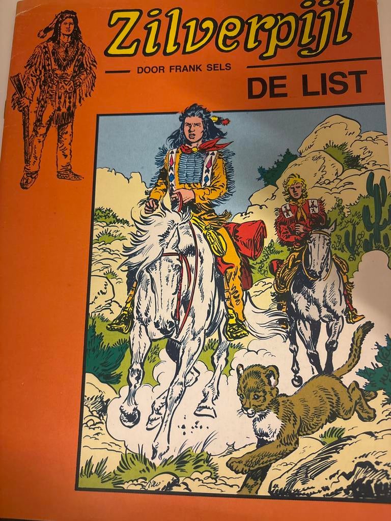 Zilverpijl - De List (door Frank Sels), Boeken, Stripboeken, Gelezen, Eén stripboek, Ophalen of Verzenden