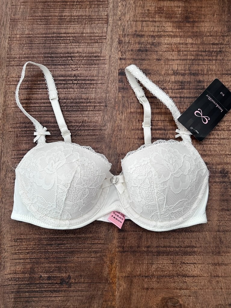 Hunkemöller Maya Bh Off White 65C, Hunkemöller, Ophalen of Verzenden, Wit, BH