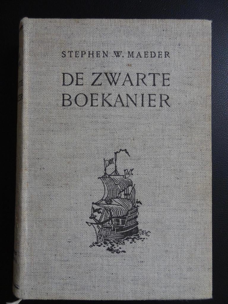 De zwarte boekanier van stephen w. Meader, Ophalen of Verzenden, Gelezen