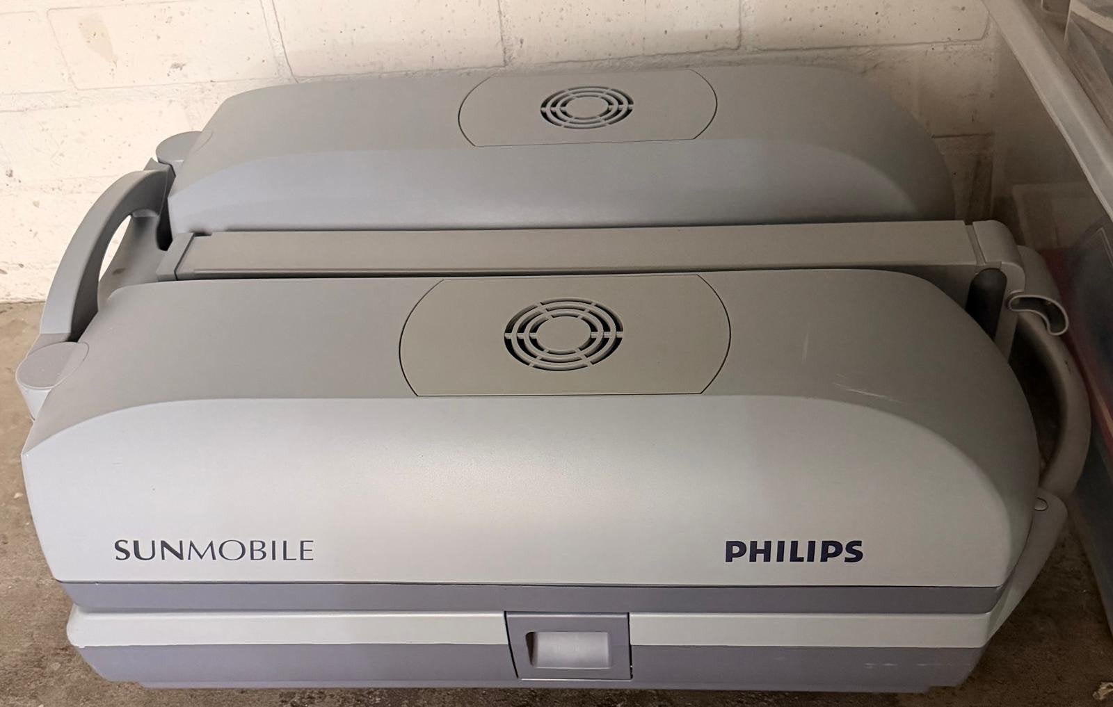 Sunmobile Philips, Ophalen, Zo goed als nieuw, Zonnebank enkelzijdig, Minder dan 10 lampen