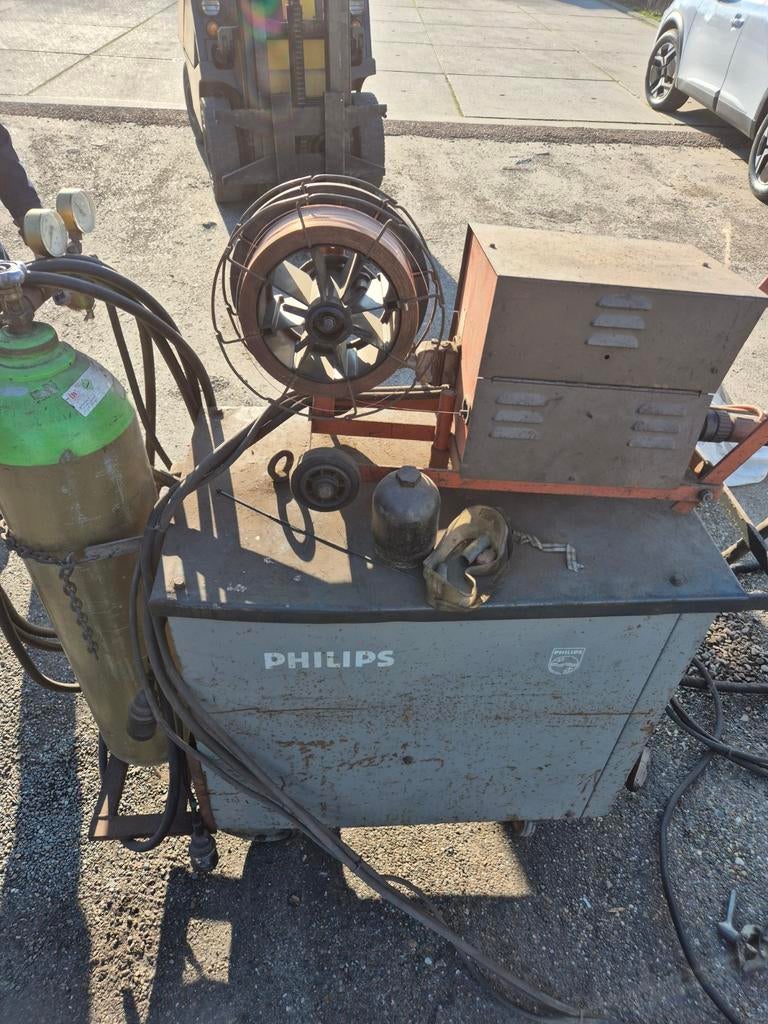 Philips Lasapparaat - CO2/MIG/MAG, Ophalen of Verzenden, Gebruikt, 250 ampère of meer, Co2