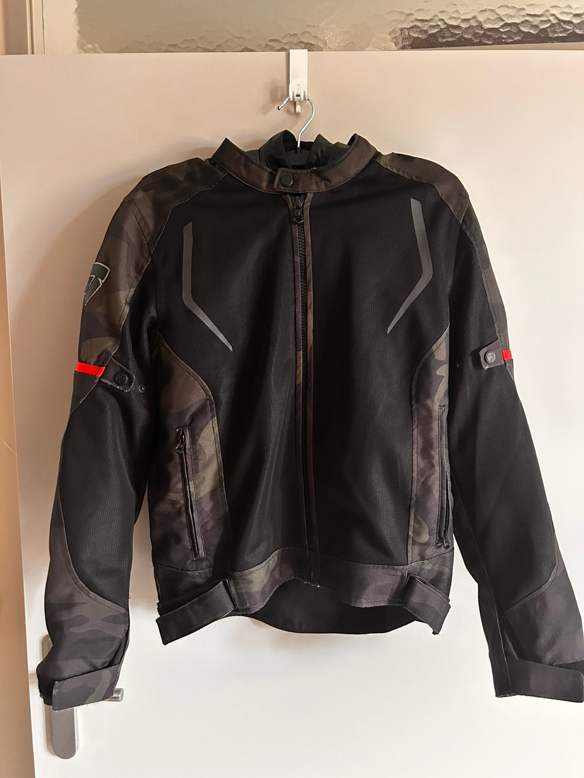 Rev’it doorwaai motorjas heren XL, Motoren, Ophalen, Tweedehands, Heren, Jas | textiel