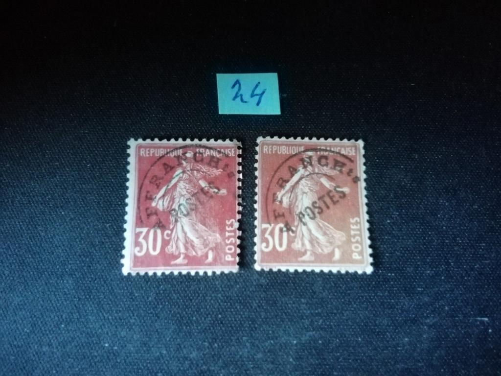 FRANKRIJK VOORAFSTEMPEL NR 58 ONGEBRUIKT ZONDER GOM, Ophalen of Verzenden, Postfris