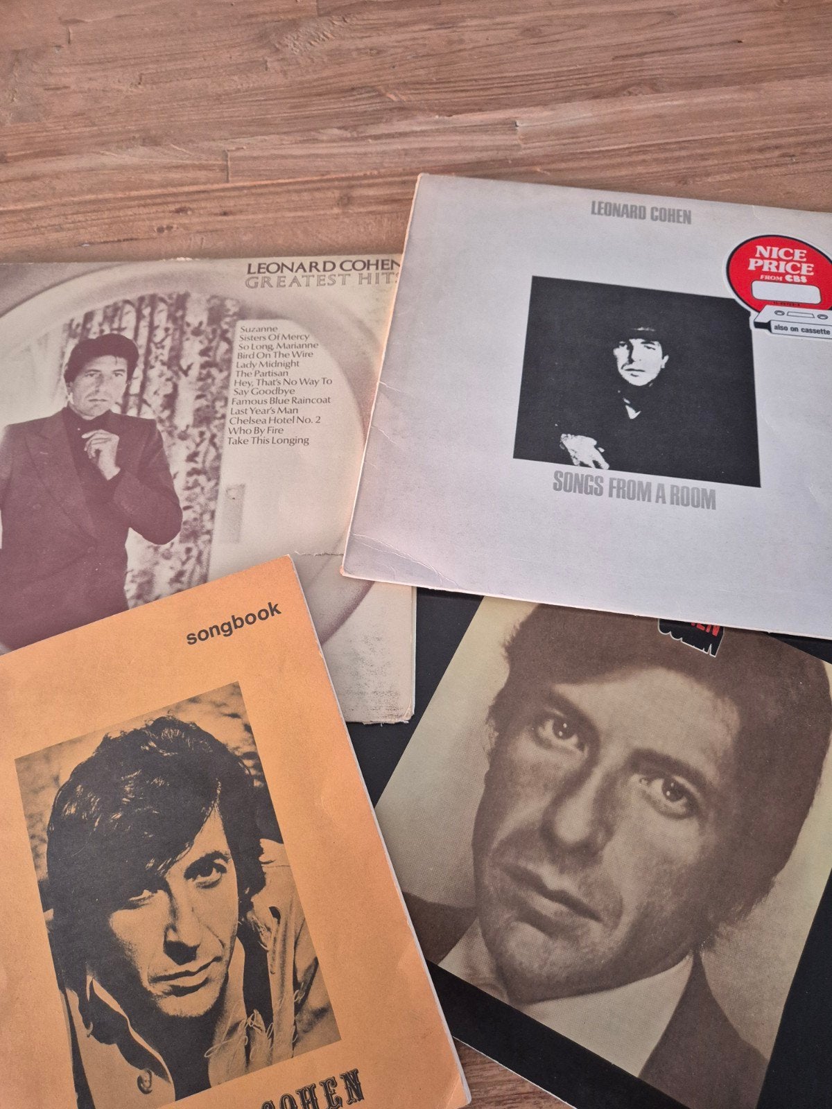 Leonard Cohen vinyl collectie + songboek, Ophalen, Zo goed als nieuw, 12 inch, Singer-songwriter