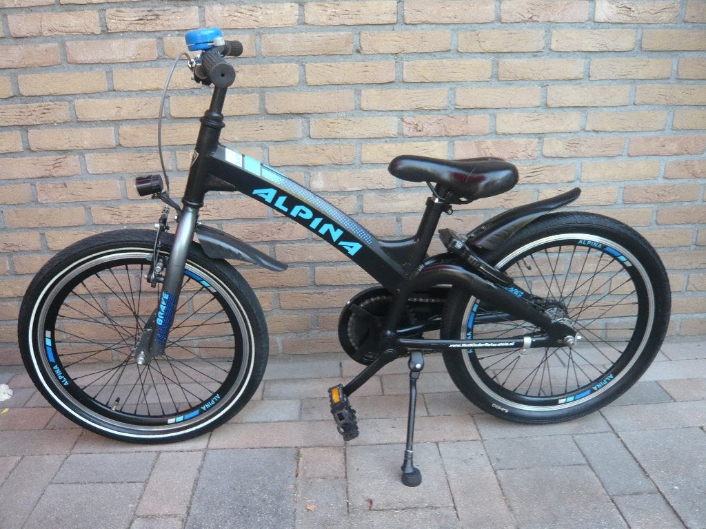 mooie stoere 20 inch aluminium  ALPINA BRAVE, Fietsen en Brommers, Fietsen | Jongens, Ophalen, Alpina, 20 inch, Handrem