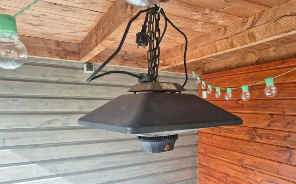 Terraslamp, warmtelamp (terrasheater), Ophalen, Gebruikt, Netvoeding, 250 watt of meer