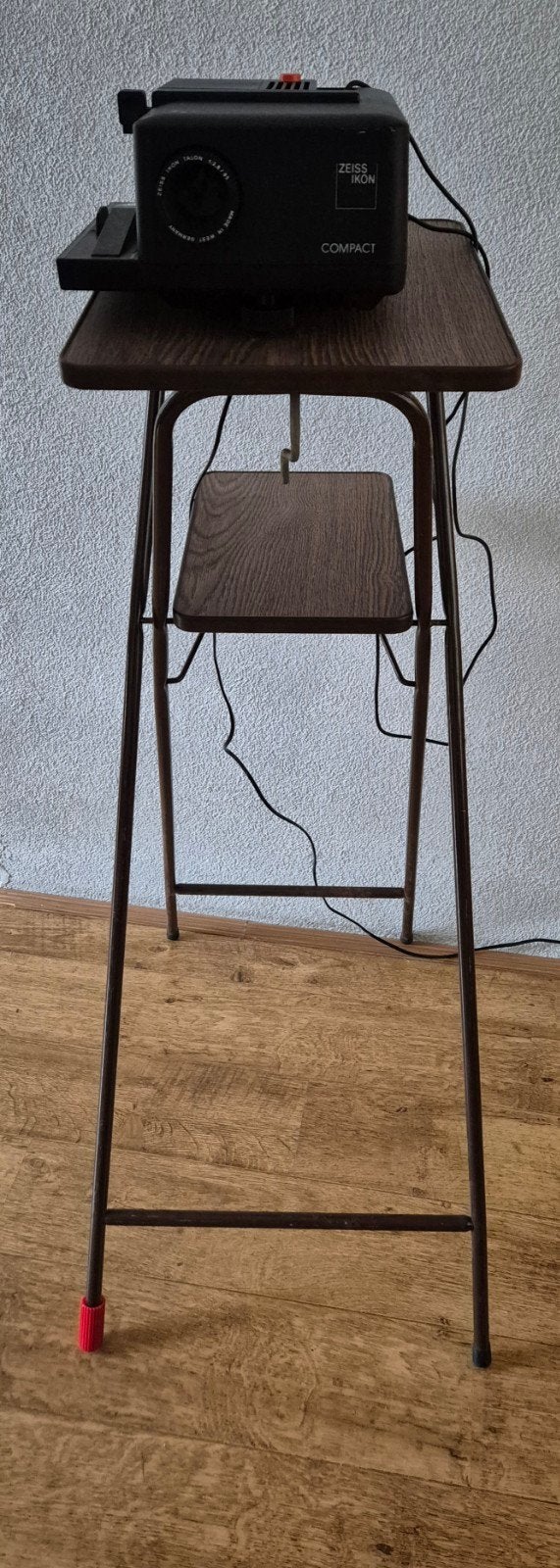 Zeiss Ikon Perkeo Compact Diaprojector met scherm, Ophalen, Gebruikt, Met scherm