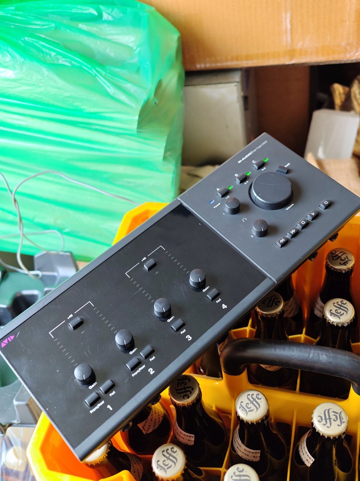 M-Audio Fast Track C600 Audio Interface, Ophalen of Verzenden, Gebruikt