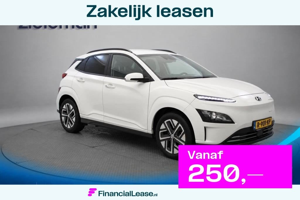 Hyundai Kona Electric Fashion - Digitaal Cockpit, Carplay, C, Dealer onderhouden, 136 pk, Gebruikt, Met garantie (alle)