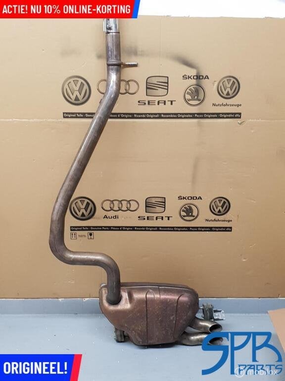 Uitlaat EINDDEMPER Golf 7 VII facelift 1.6 tdi 5Q6253611BT, Auto-onderdelen, Uitlaatsystemen, Gebruikt, Volkswagen, Ophalen of Verzenden