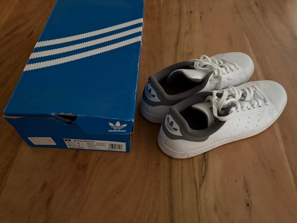 Adidas stan smith sneakers maat 43,5, Kleding | Heren, Schoenen, Ophalen of Verzenden, Zo goed als nieuw, Wit, Sneakers of Gympen