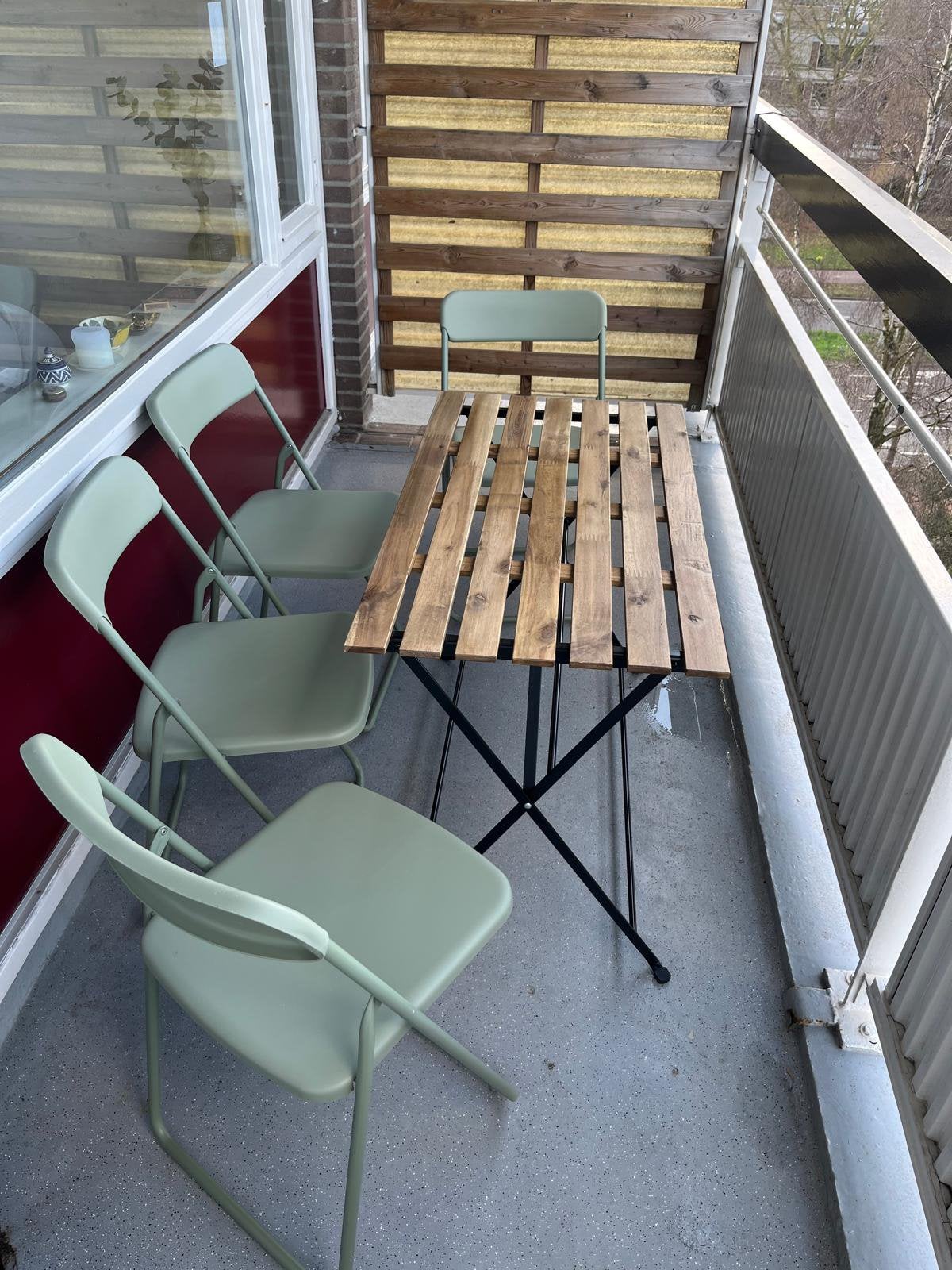 Tuinset, Ophalen, Zo goed als nieuw, Eettafel