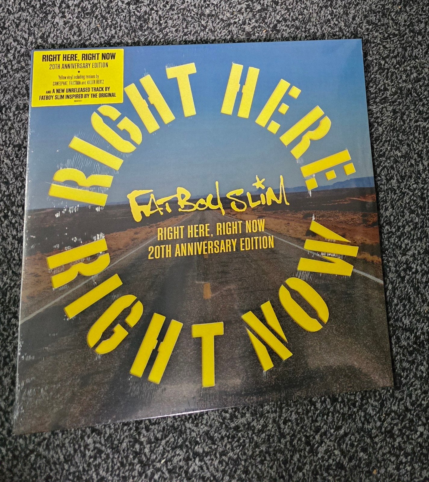 fatboy slim right here right now lp, Ophalen of Verzenden, Nieuw in verpakking, 12 inch